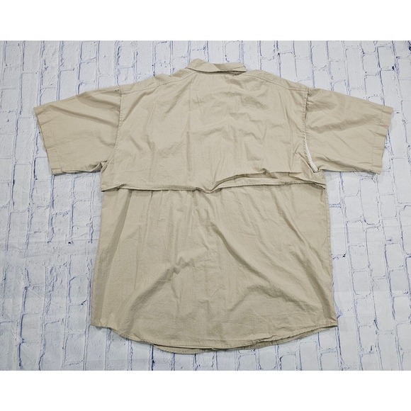 Reel Legends Utility Pockets Vented Short Sleeve Fishing Shirt MENS SIZE XL - Picture 9 of 12